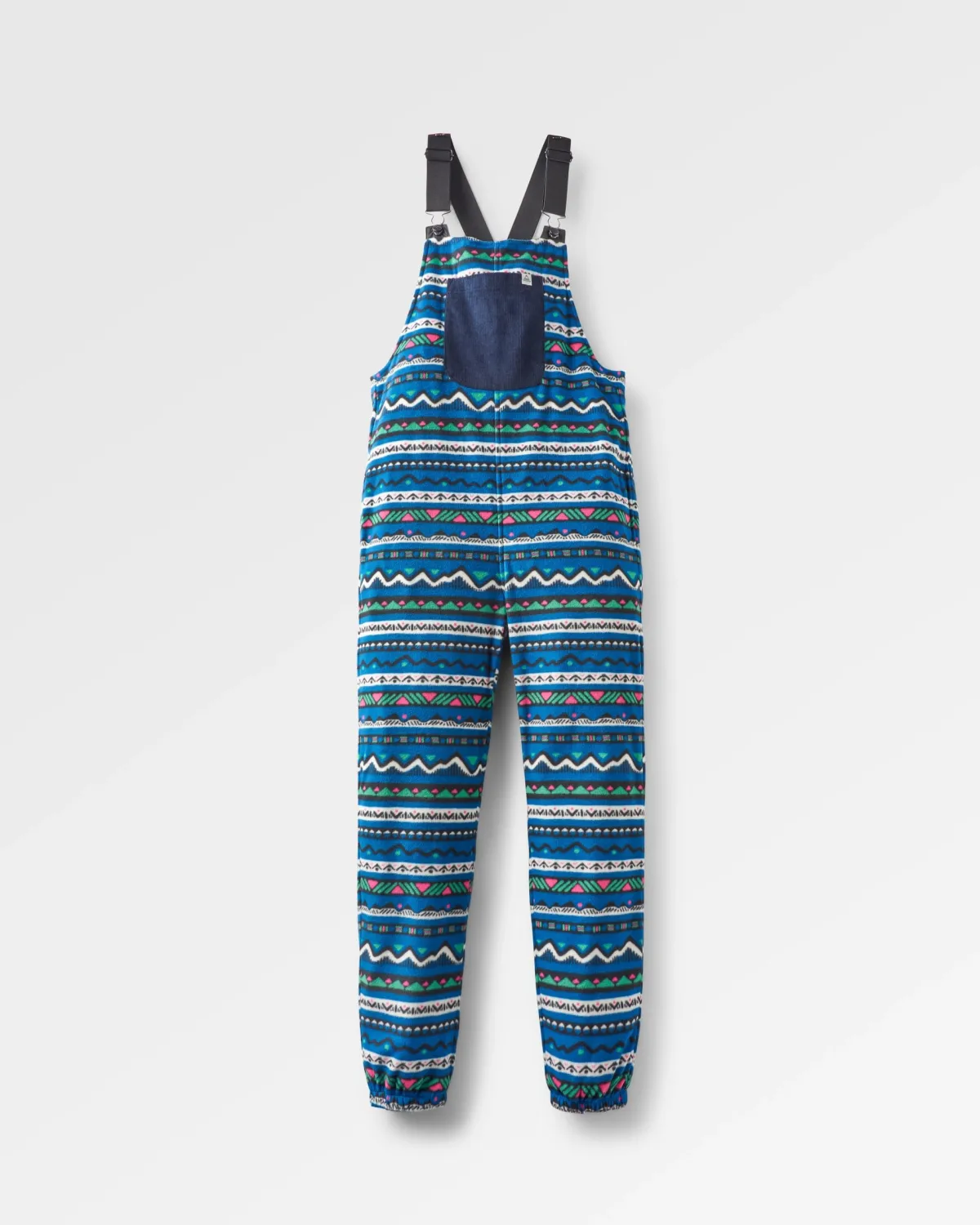 Passenger Ace Recycled Polar Fleece Overalls - Mountain Geo Tidal Blue MountainGeoTidalBlue Store