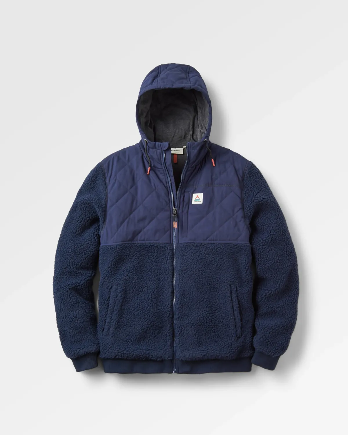 Passenger Adventure 2.0 Recycled Deep-Pile Sherpa Fleece - Rich Navy RichNavy Hot