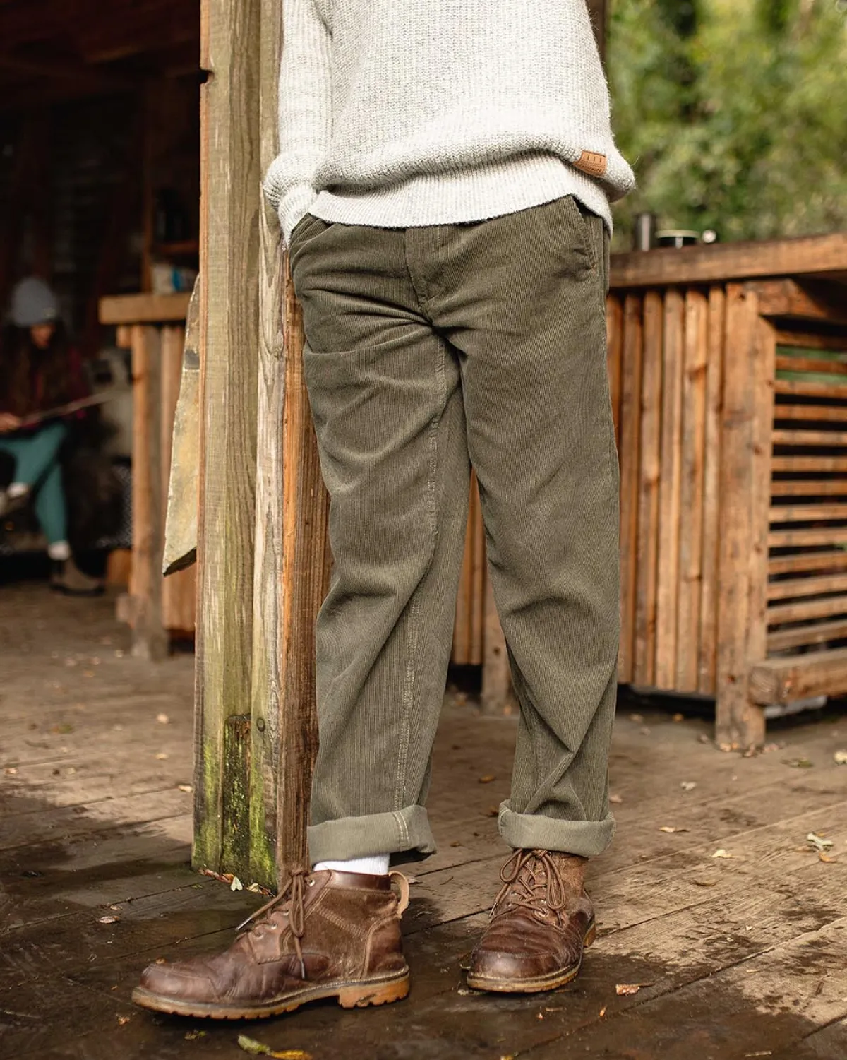 Passenger Adventurer Cord Pants - Dusty Olive DustyOlive Fashion