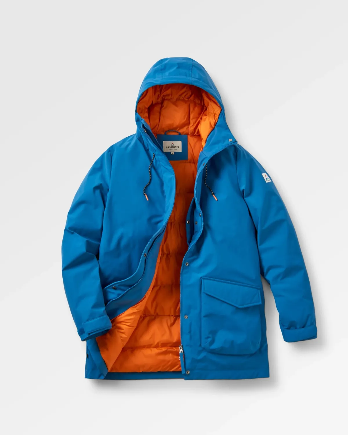 Passenger Alaska Recycled Insulated Parka - Blue Steel BlueSteel Discount