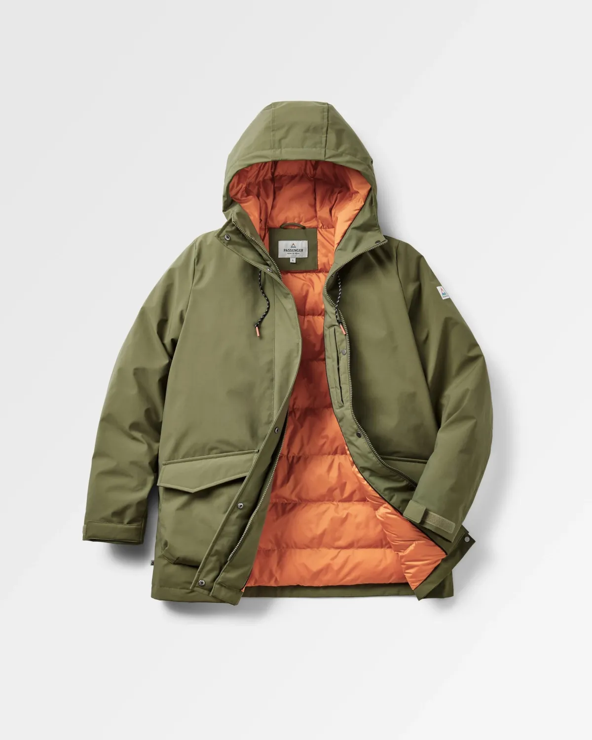 Passenger Alaska Recycled Insulated Parka - Khaki Green KhakiGreen Flash Sale