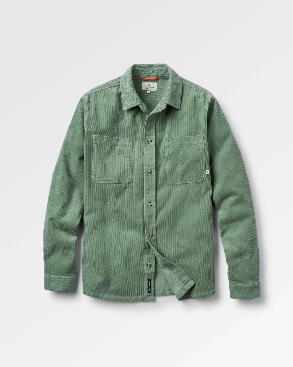 Passenger Backcountry Cord Long Sleeve Shirt - Pistachio Fashion