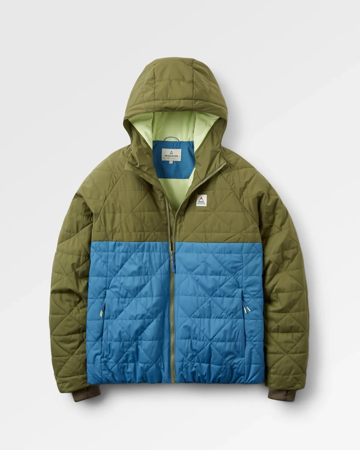 Passenger Base Recycled Thermore Insulated Jacket - Khaki Green KhakiGreen Discount