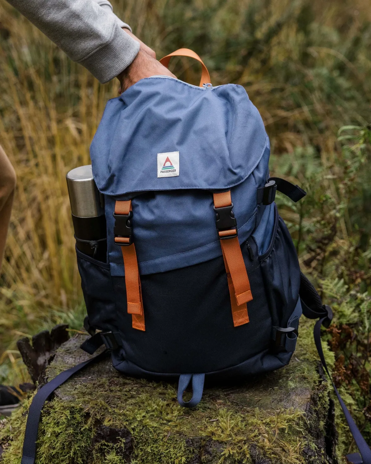 Passenger Boondocker Recycled 26L Backpack - Dark Denim/ Deep Navy DarkDenim/DeepNavy Discount