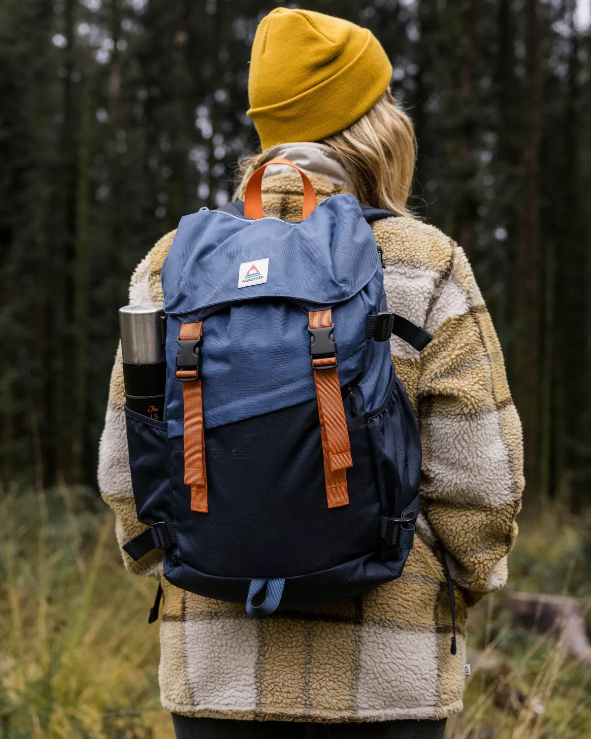 Passenger Boondocker Recycled 26L Backpack - Dark Denim/ Deep Navy DarkDenim/DeepNavy Discount