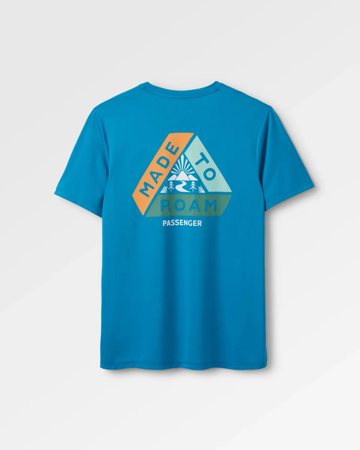 Passenger Classic Active Recycled T-Shirt - Blue Pool BluePool Online