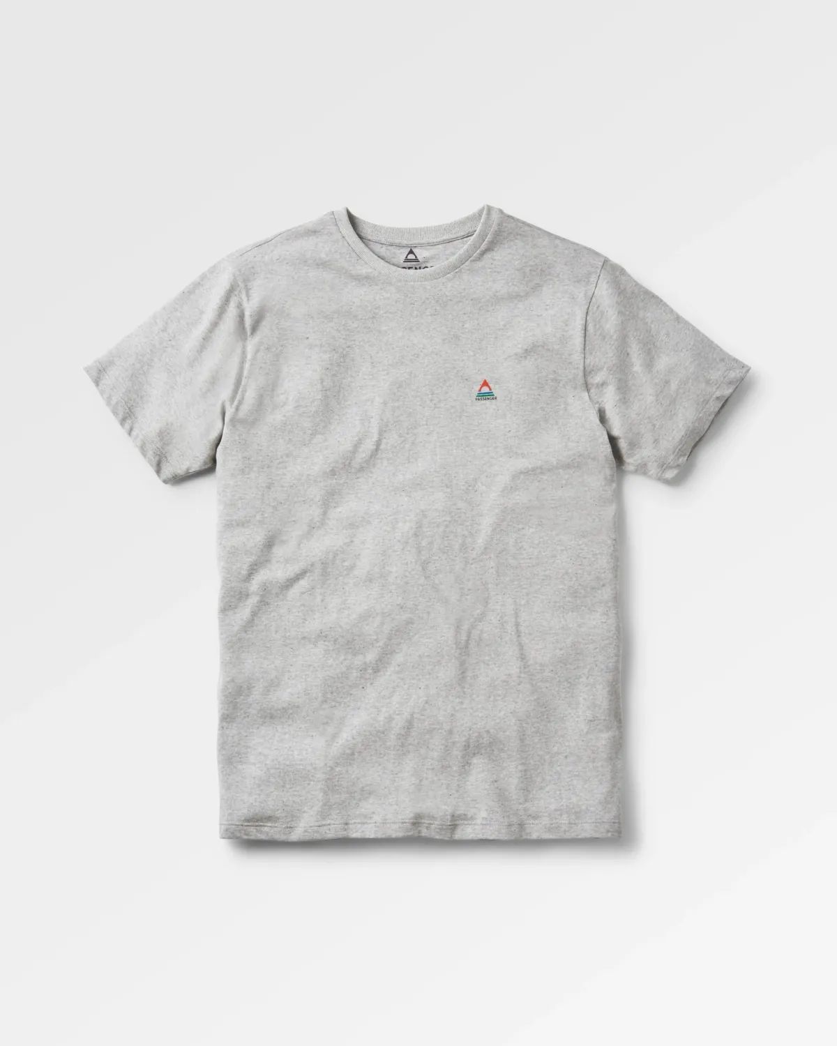 Passenger Classic Logo Recycled Cotton T-Shirt - Mid Gray Marl MidGrayMarl Sale