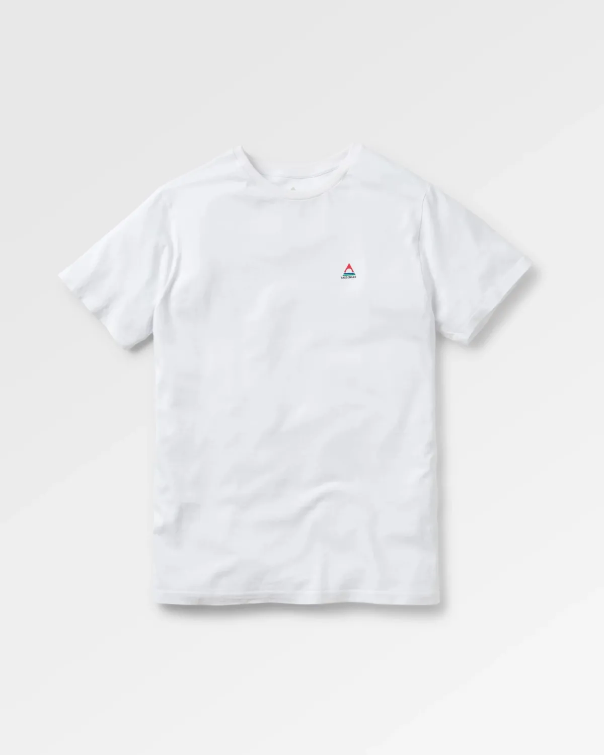 Passenger Classic Logo Recycled Cotton T-Shirt - White Outlet