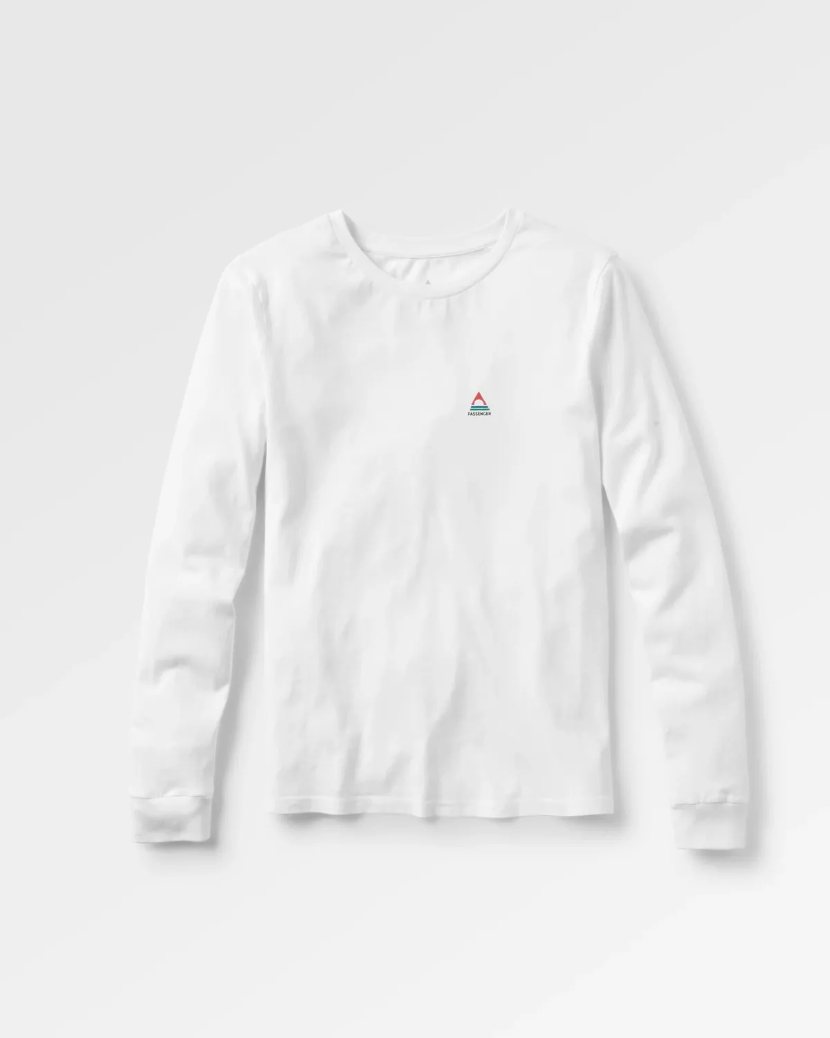 Passenger Classic Recycled Cotton Long Sleeve T-Shirt - White Shop