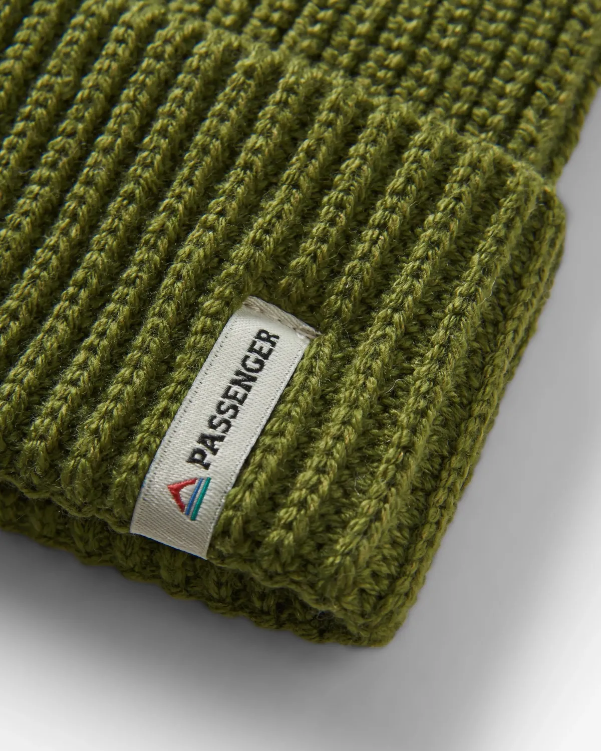 Passenger Compass Recycled Beanie - Khaki Hot