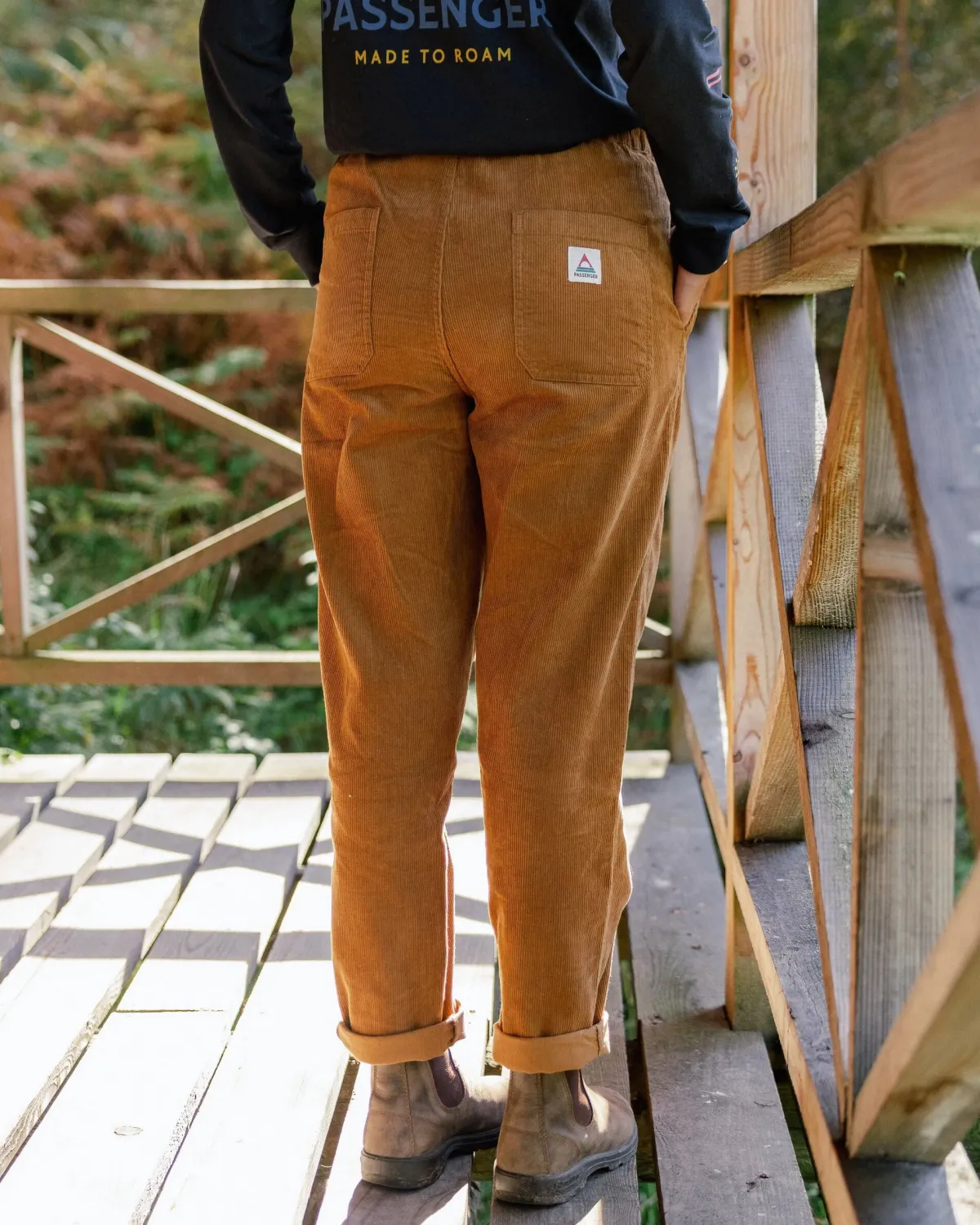 Passenger Compass Recycled Corduroy Pant - Coconut Outlet