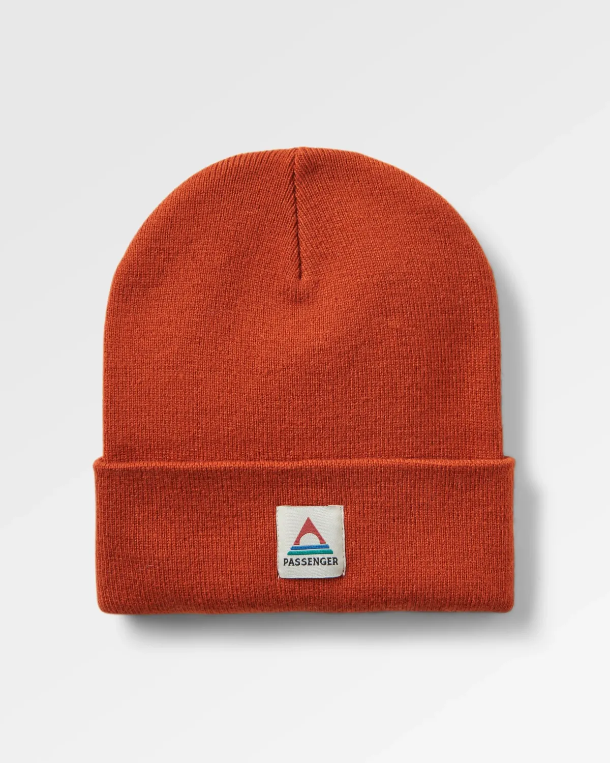 Passenger Core Recycled Acrylic High-Top Beanie - Rust Online