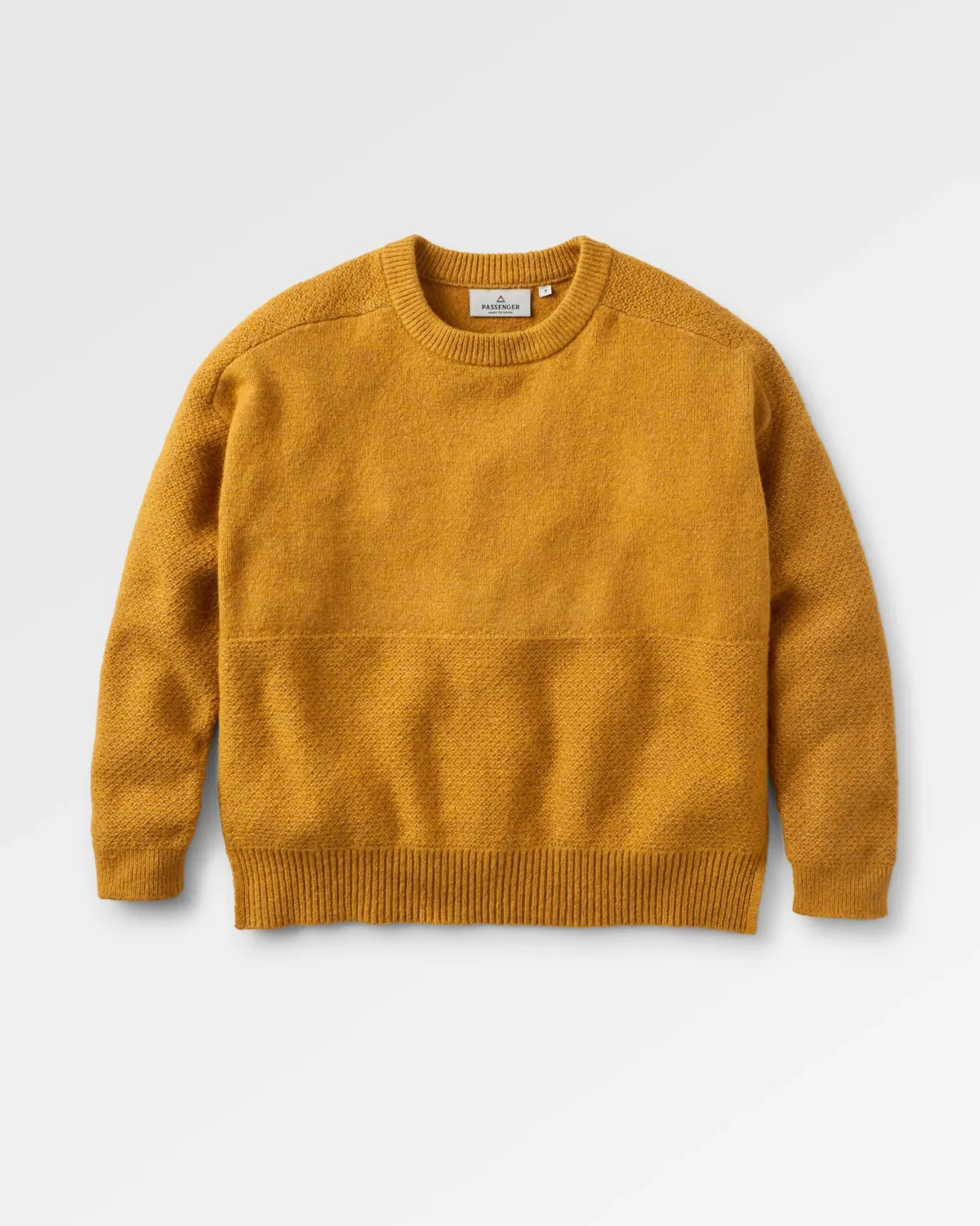 Passenger Cove Recycled Knitted Sweater - Amber Gold AmberGold Store