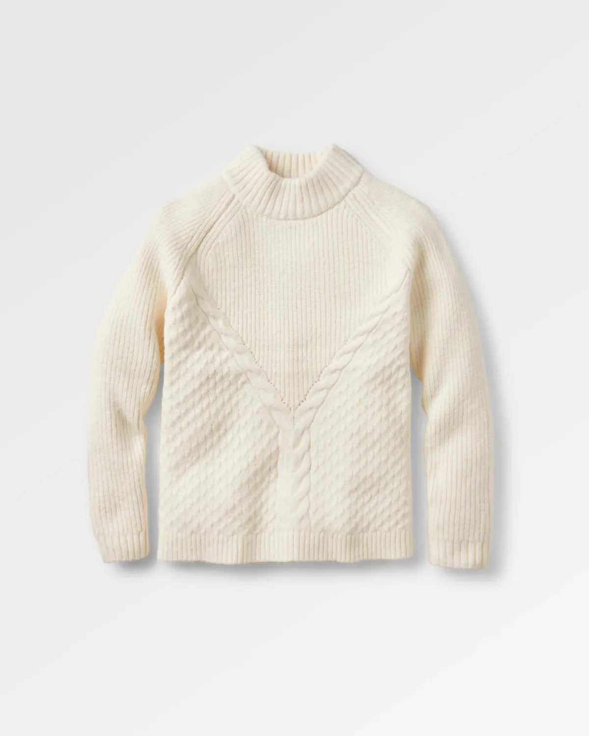 Passenger Cozy Cable Recycled Knitted Sweater - Off White OffWhite Best