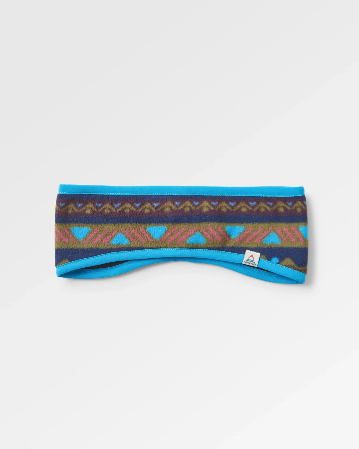 Passenger Cozy Recycled Polar Fleece Headband - Mountain Geo Multi MountainGeoMulti Flash Sale