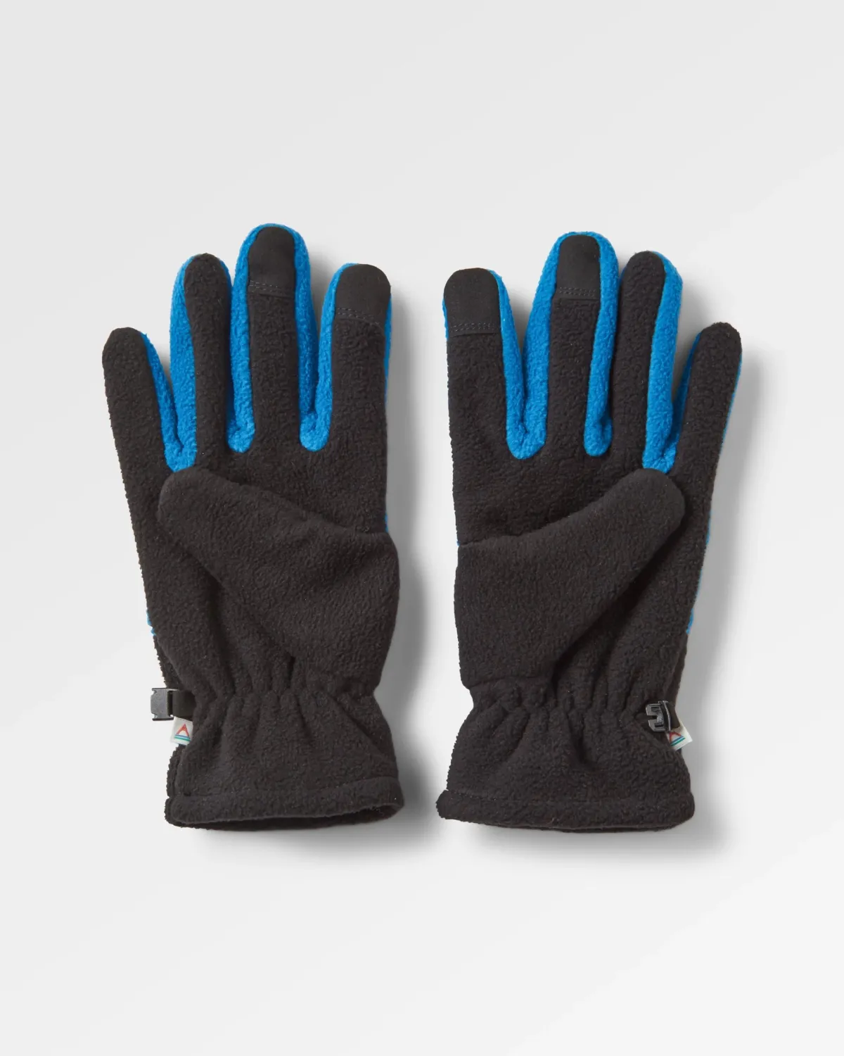 Passenger Daytrip Recycled Polar Fleece Touch Screen Gloves - Black/Tidal Blue Black/TidalBlue Best Sale