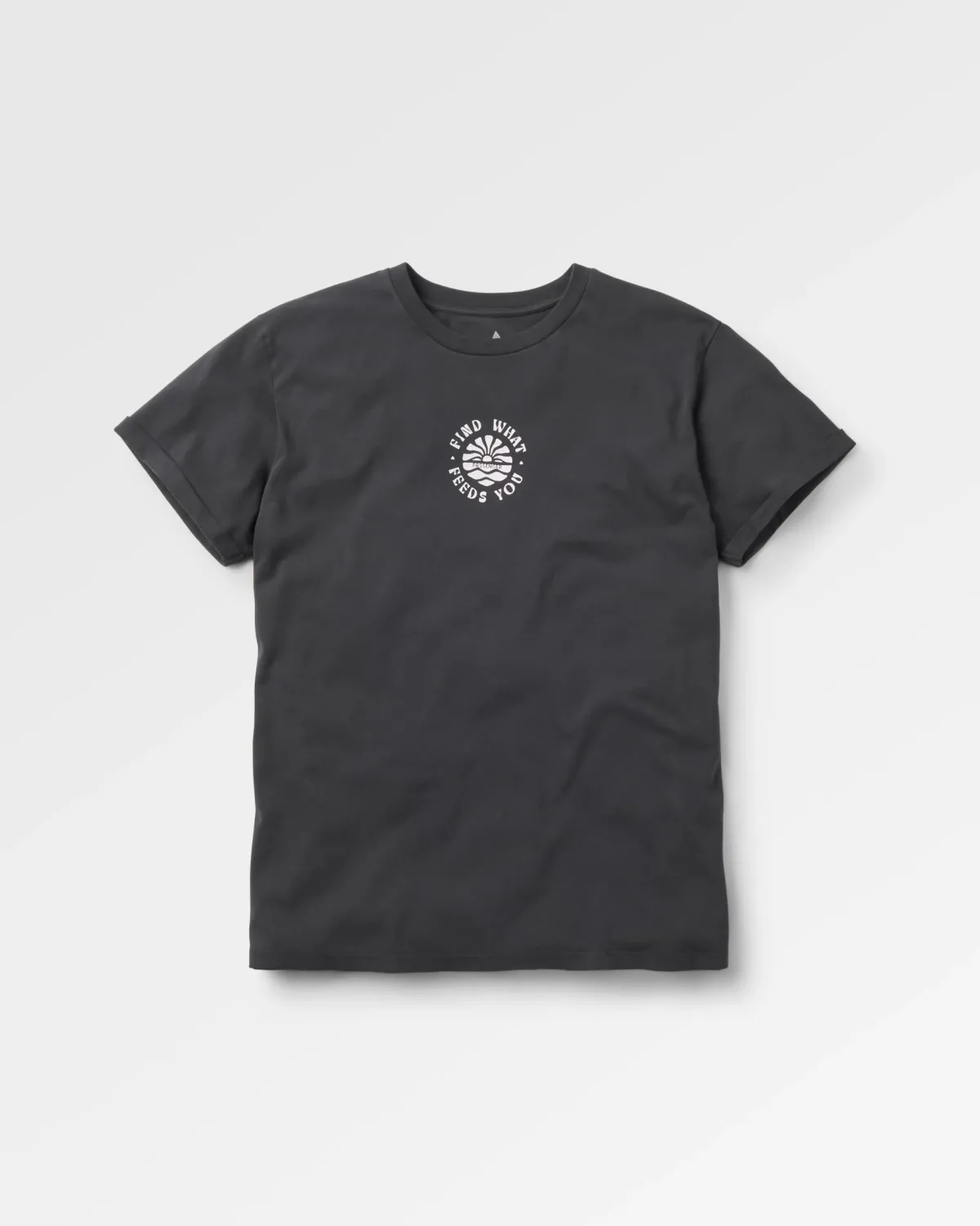 Passenger Discovery Rolled Sleeve T-Shirt - Black Best Sale