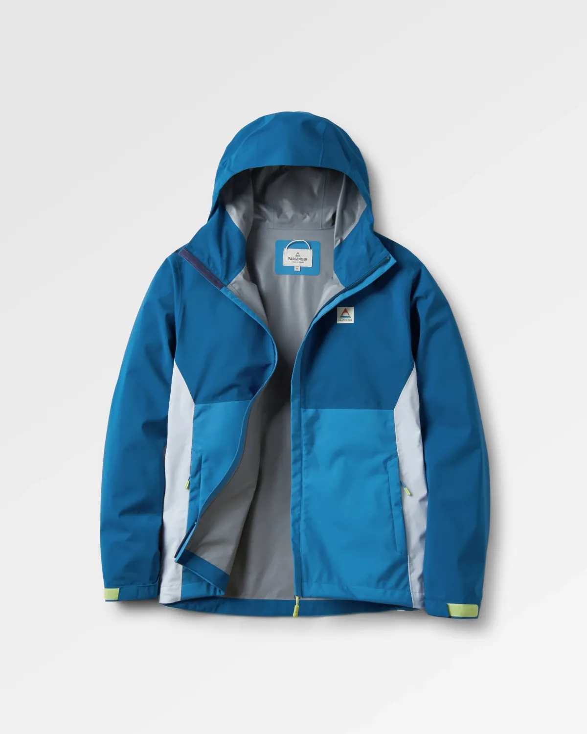 Passenger Downpour Recycled Waterproof Jacket - Tidal Blue/Blue Steel TidalBlue/BlueSteel Clearance