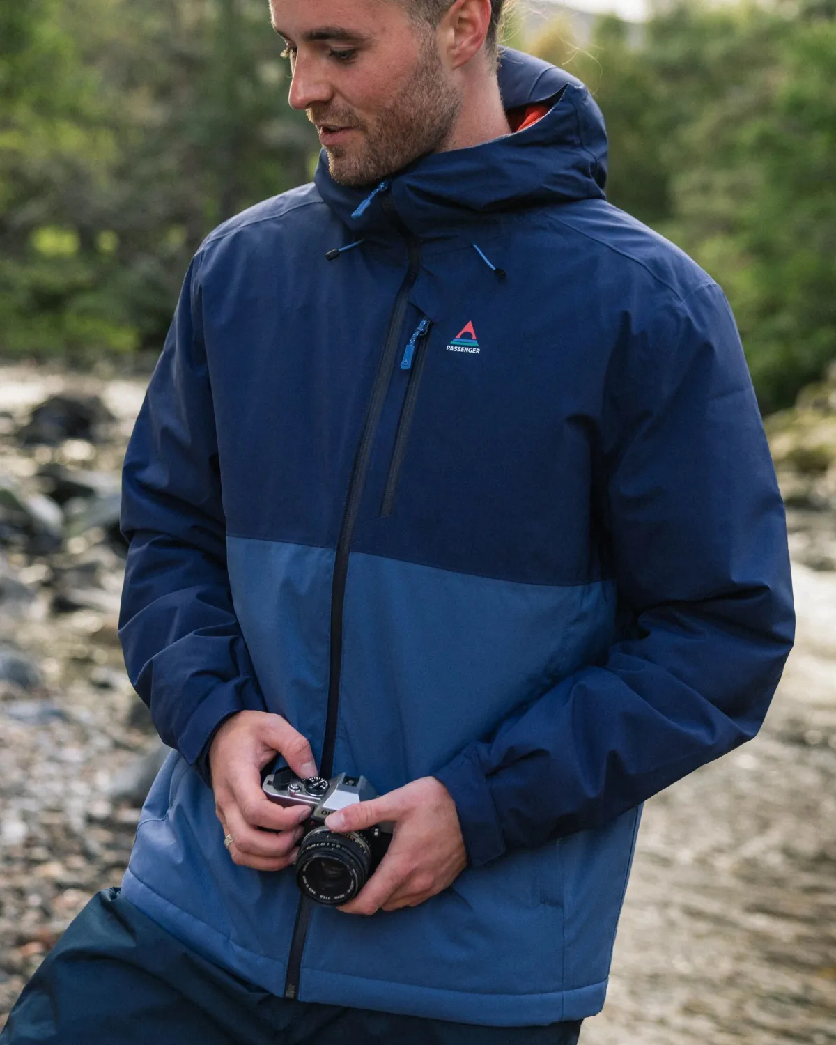 Passenger Eclipse Insulated Waterproof Jacket - Rich Navy RichNavy Cheap