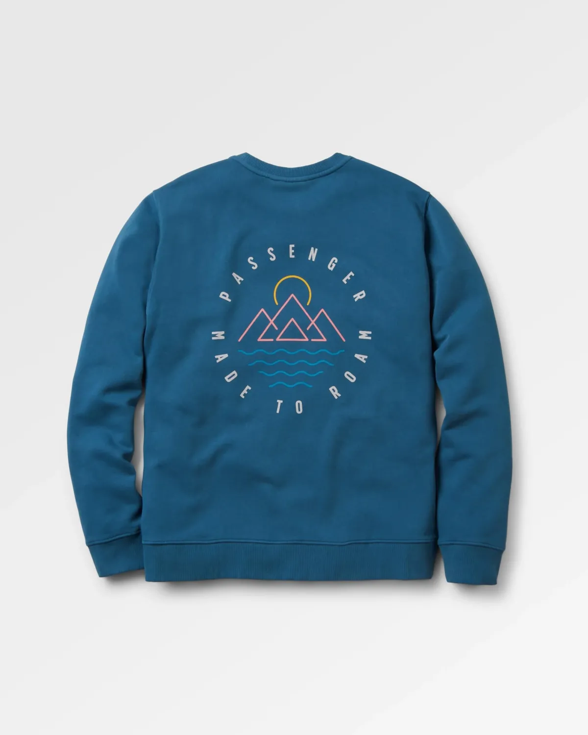 Passenger Escapism Long Sleeve Sweatshirt - Dark Denim DarkDenim Clearance