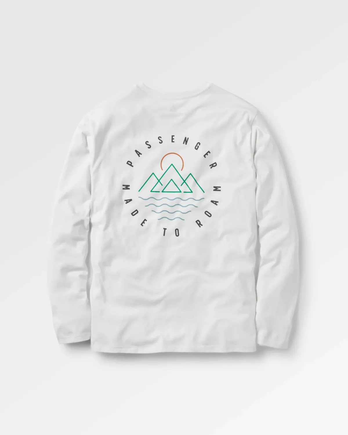 Passenger Escapism Recycled Long Sleeve T-Shirt - White Best