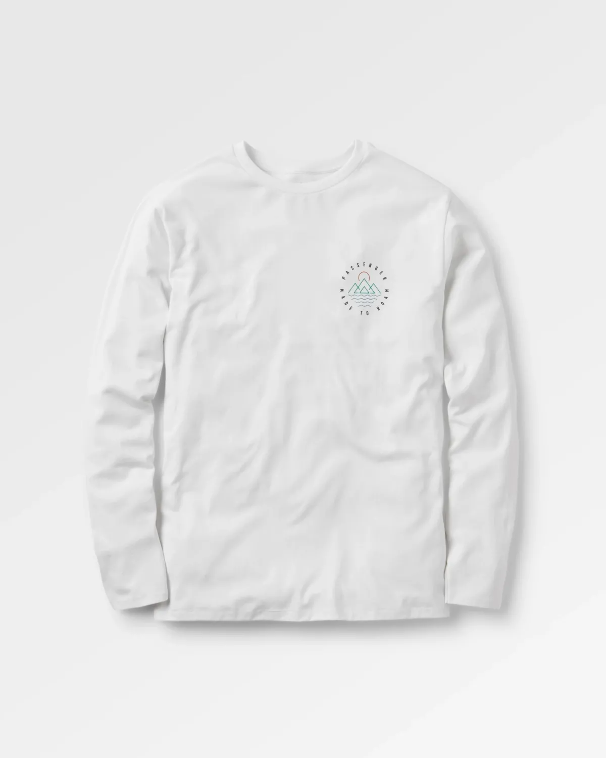 Passenger Escapism Recycled Long Sleeve T-Shirt - White Best