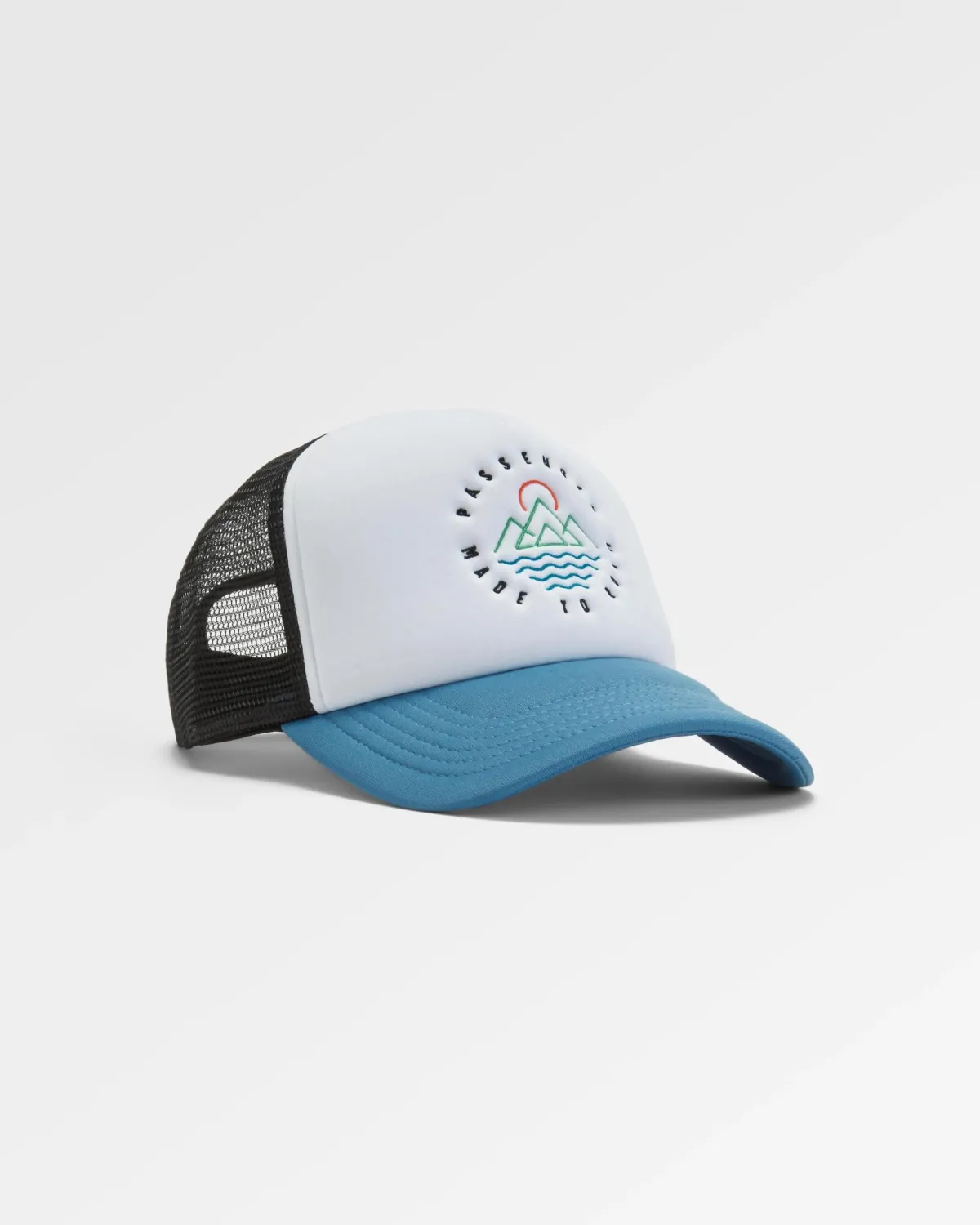 Passenger Escapism Trucker Hat - Black/Moonlight Blue Black/MoonlightBlue Hot