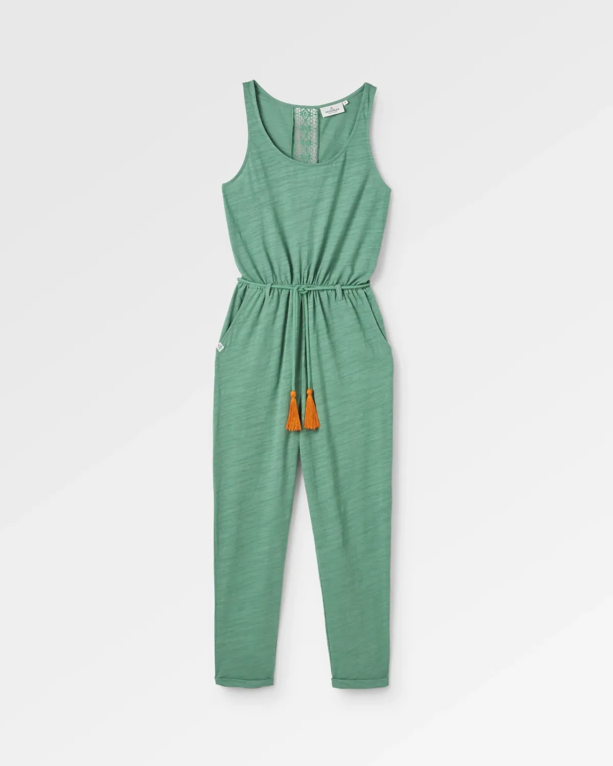 Passenger Eva Recycled Cotton Jumpsuit - Dark Ivy DarkIvy Cheap