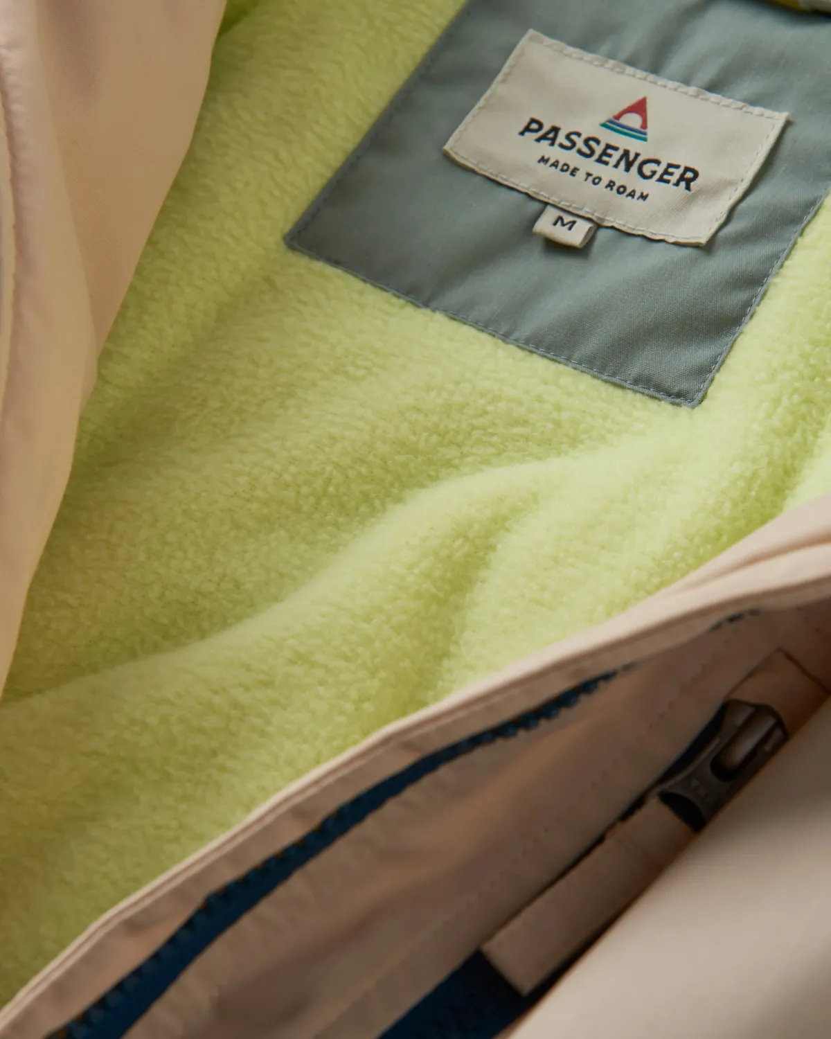 Passenger Finn Recycled Polar Fleece Lined Jacket - Pistachio Best Sale