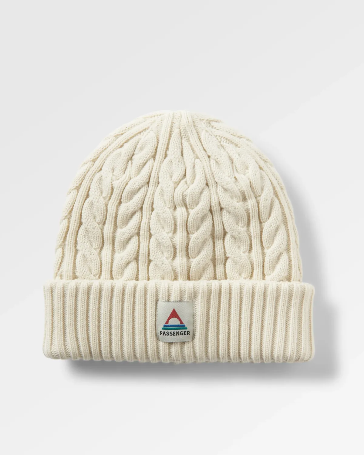 Passenger Fireside Recycled Cable Knit Beanie - Birch Fashion