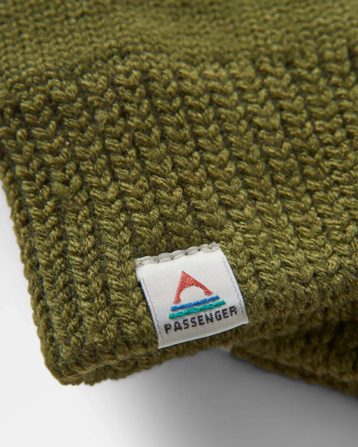 Passenger Gale Recycled Knitted Gloves - Khaki Green KhakiGreen Outlet