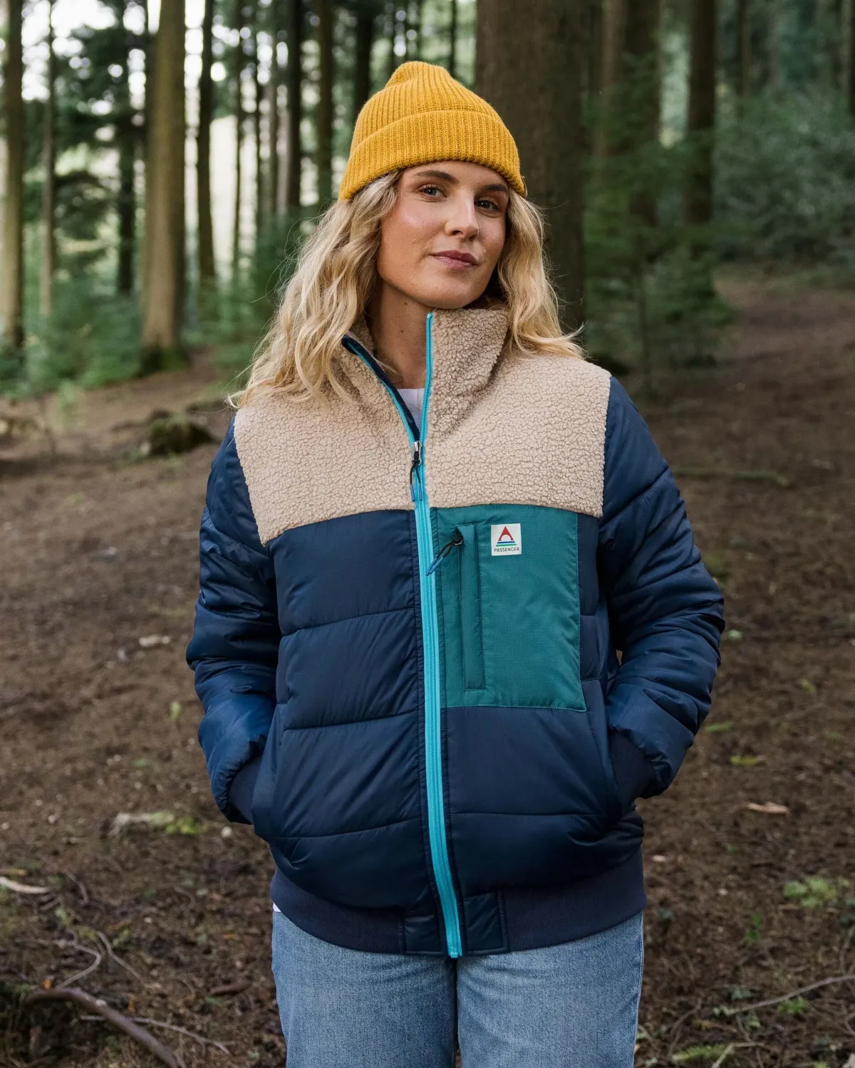 Passenger Inspire Recycled Insulated Jacket - Rich Navy RichNavy Fashion