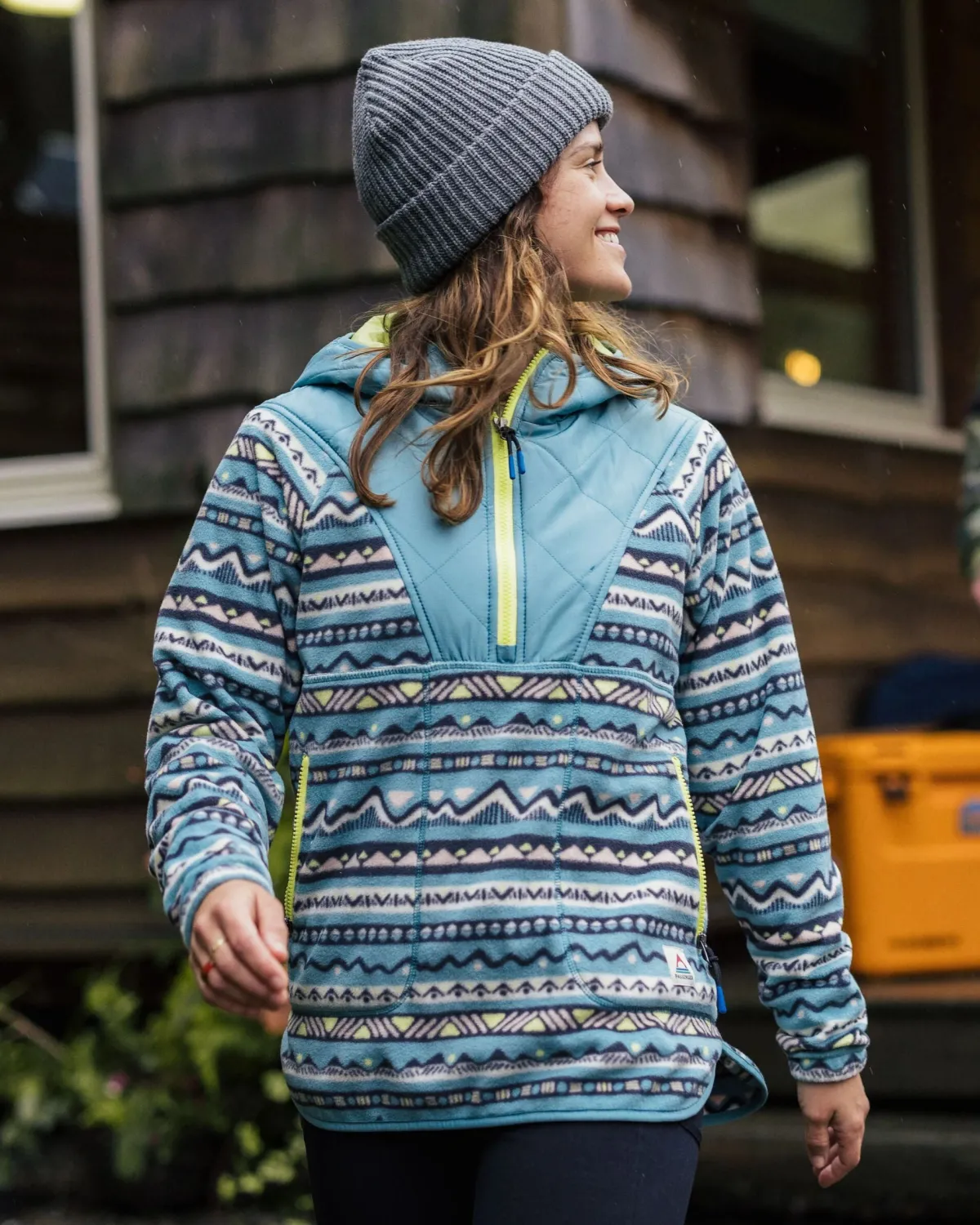 Passenger Juana Recycled Polar Hooded Fleece - Mountain Geo Arctic MountainGeoArctic Sale