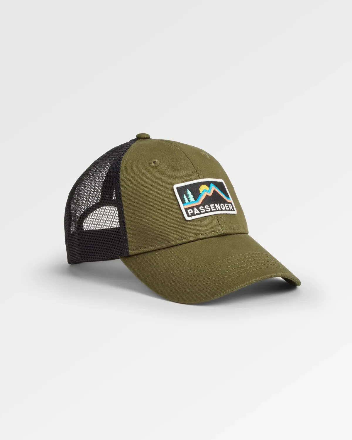 Passenger Made To Roam Mesh Snapback Hat - Khaki Green KhakiGreen Discount