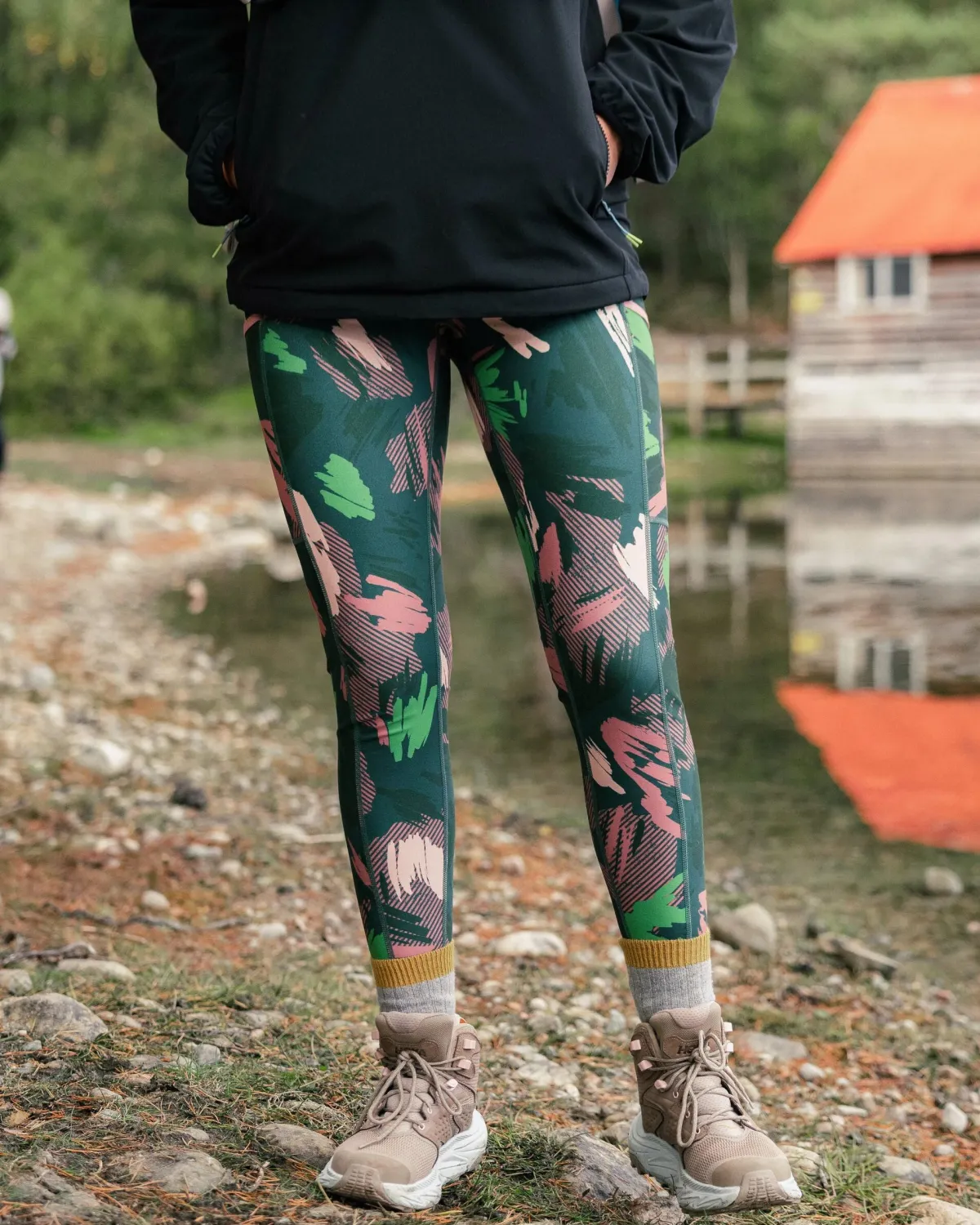 Passenger Mantra Recycled Active Legging - Abstract Mountain Fir Tree AbstractMountainFirTree Online