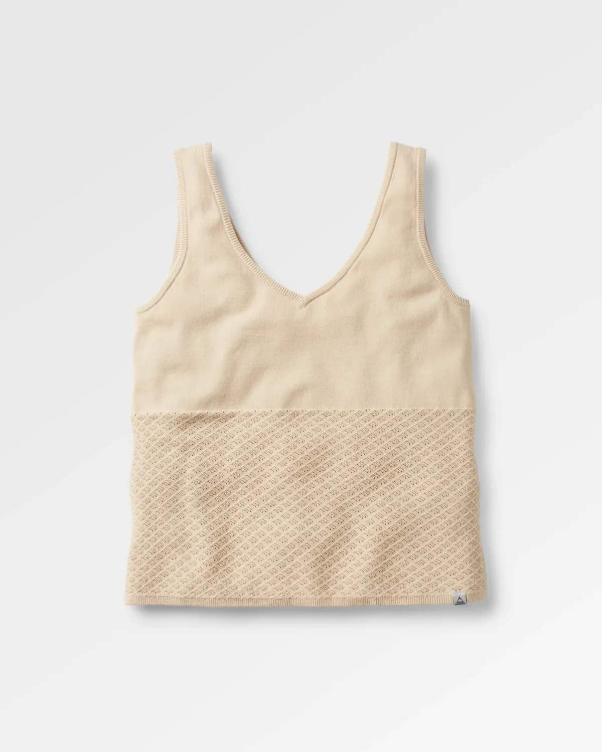 Passenger Migrate Organic Knitted Tank Top - Oat Online