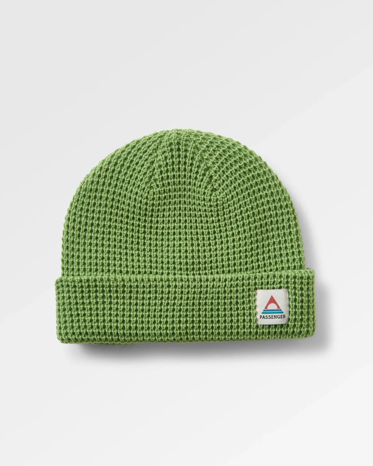 Passenger Moss Double Layer Recycled Waffle Hat - Pear Green PearGreen Clearance