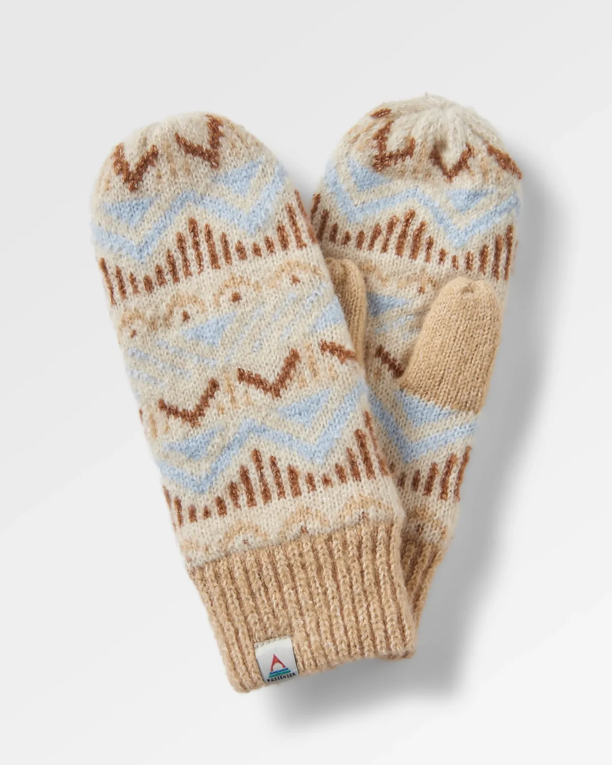 Passenger Nettle Recycled Fleece Lined Mittens - Birch Best Sale