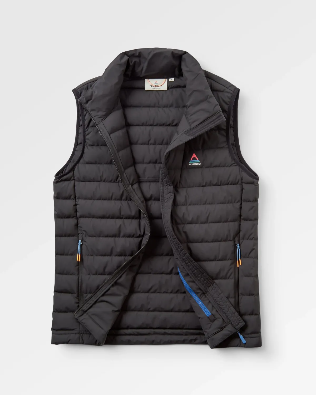 Passenger Northstar Down Recycled Vest - Black Shop