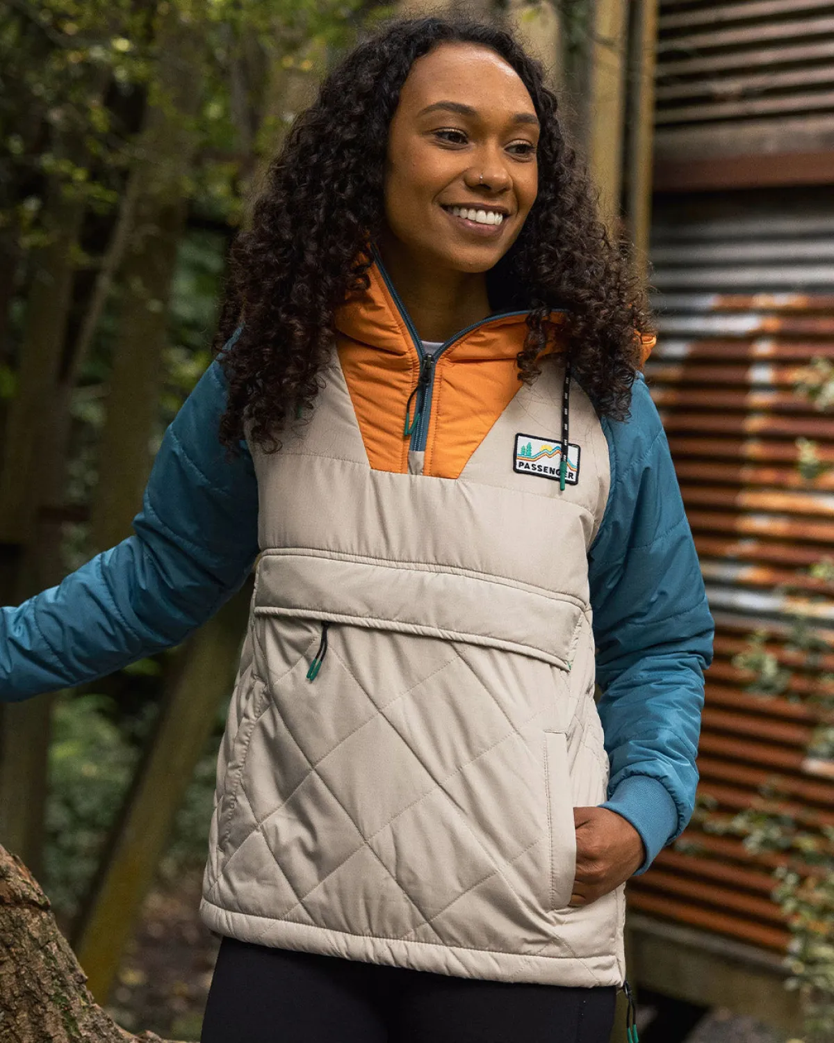 Passenger Ocean Recycled Insulated Half Zip Jacket - Feather Best Sale