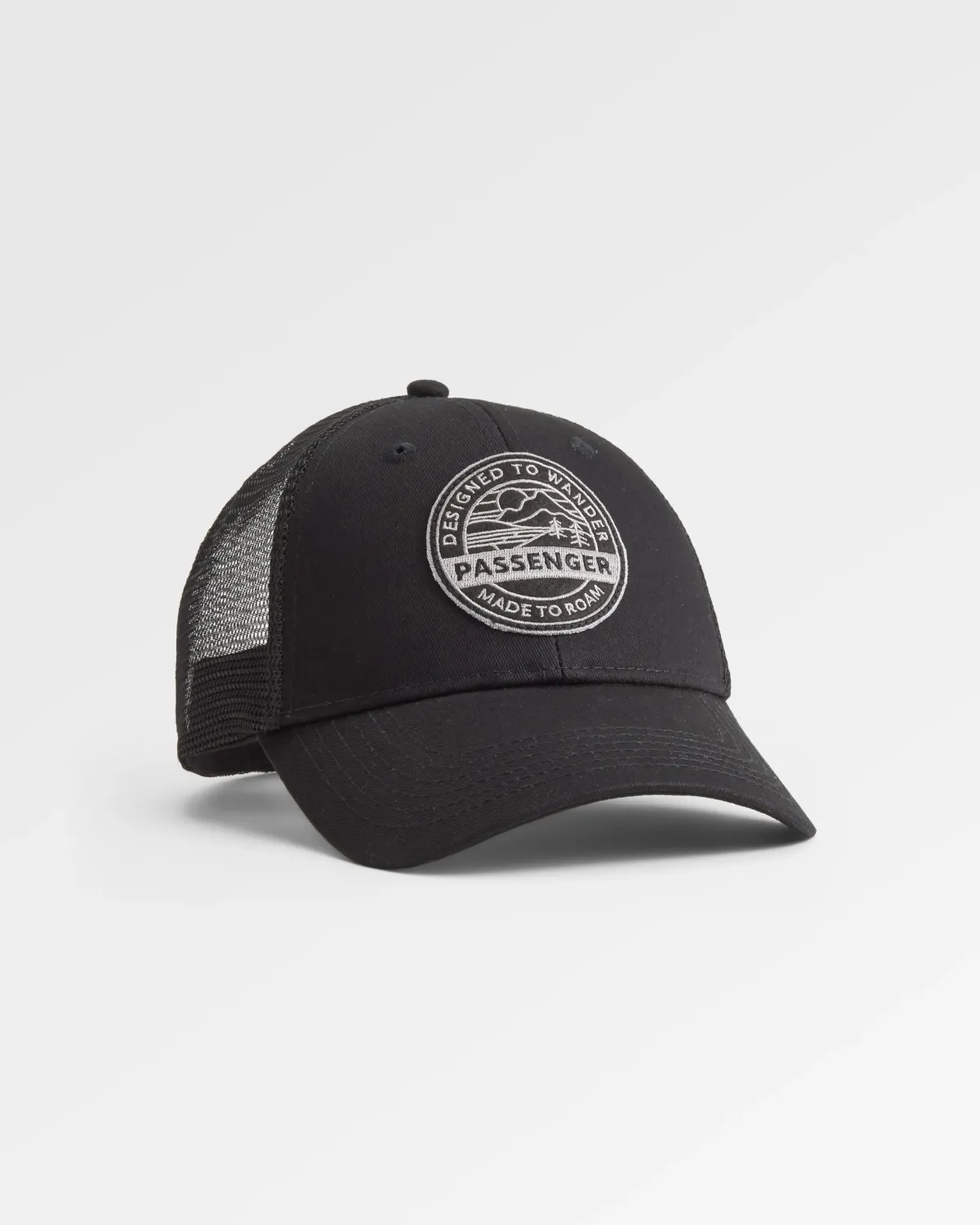 Passenger Odyssey Mesh Snapback Hat - Black Cheap