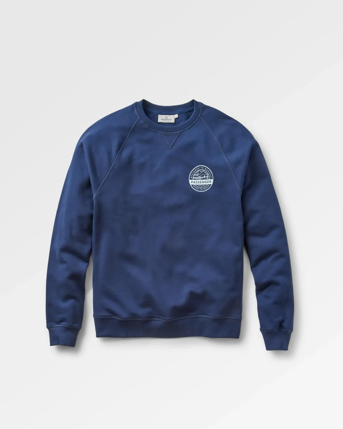 Passenger Odyssey Organic Cotton Sweatshirt - Rich Navy RichNavy Cheap