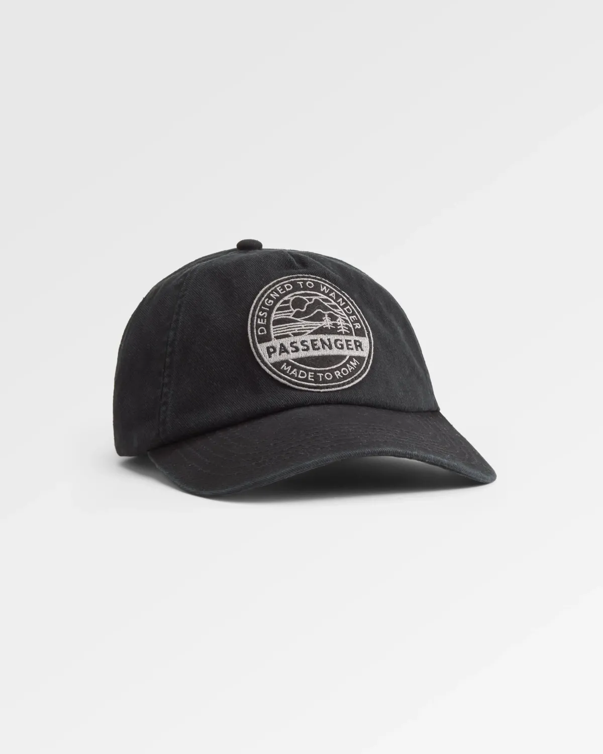 Passenger Odyssey Recycled 5 Panel Hat - Black Fashion