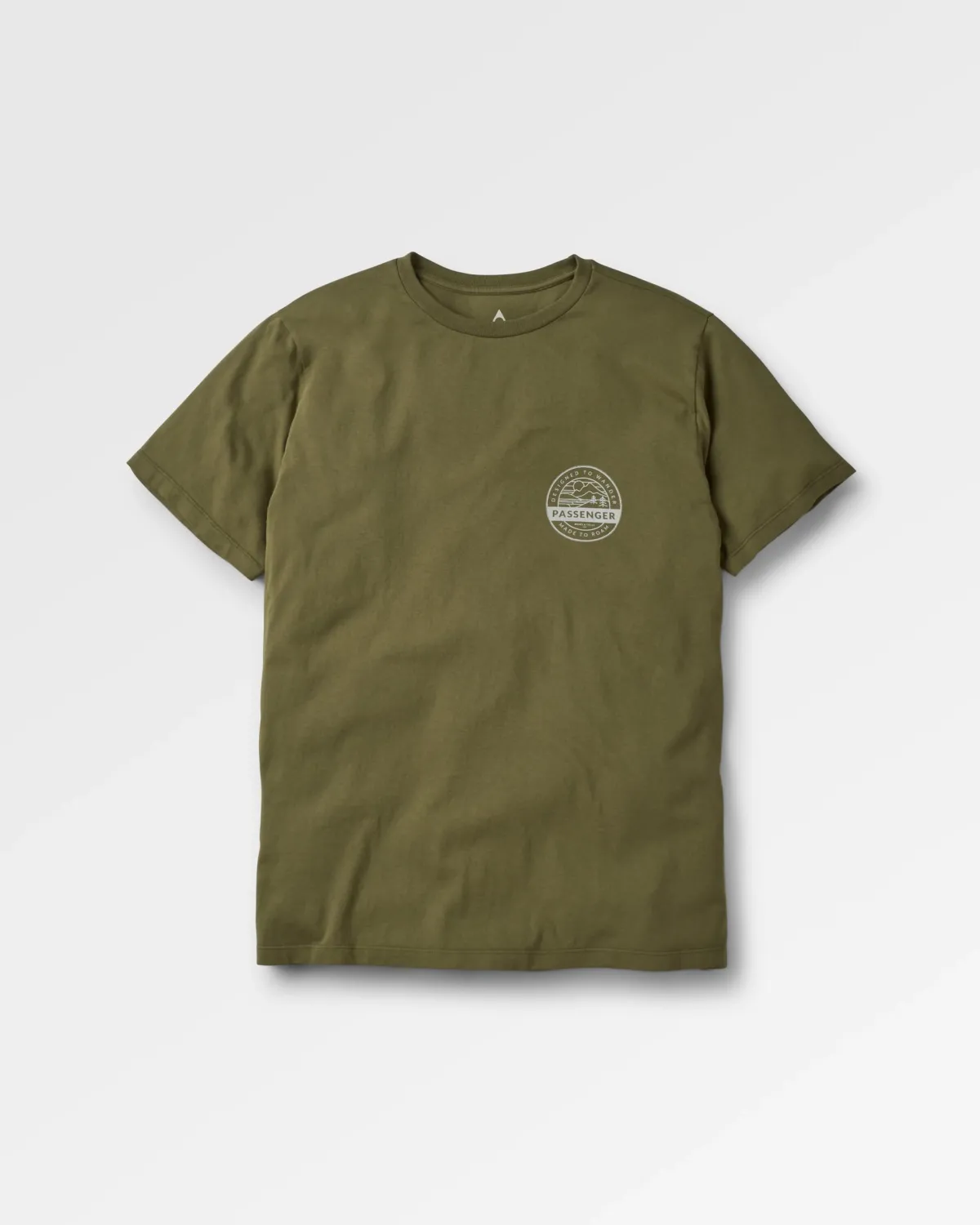 Passenger Odyssey Recycled Cotton T-Shirt - Khaki Green KhakiGreen Shop