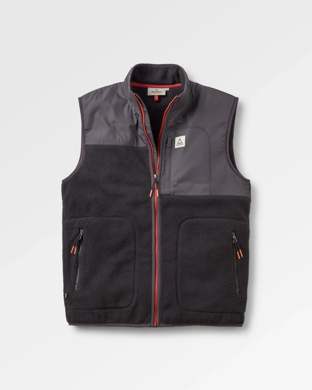 Passenger Offgrid Recycled Sherpa Fleece Vest - Black Online