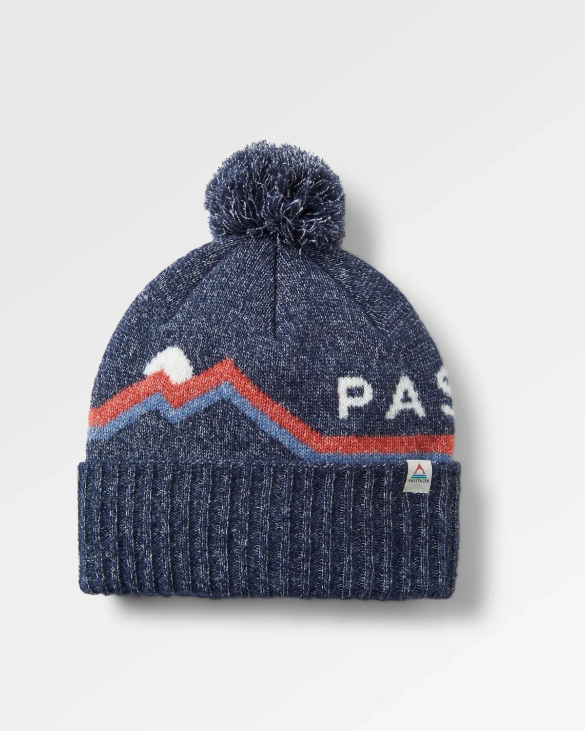 Passenger Recycled Bobble Hat - Rich Navy RichNavy Flash Sale