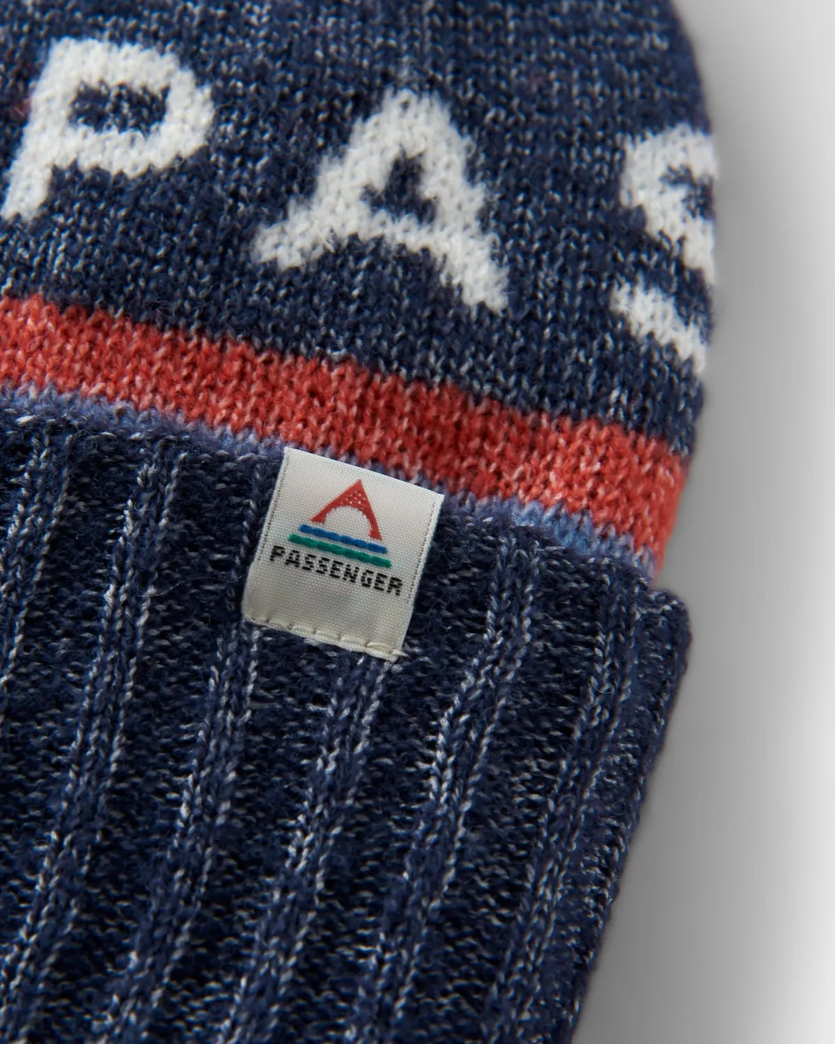 Passenger Recycled Bobble Hat - Rich Navy RichNavy Flash Sale