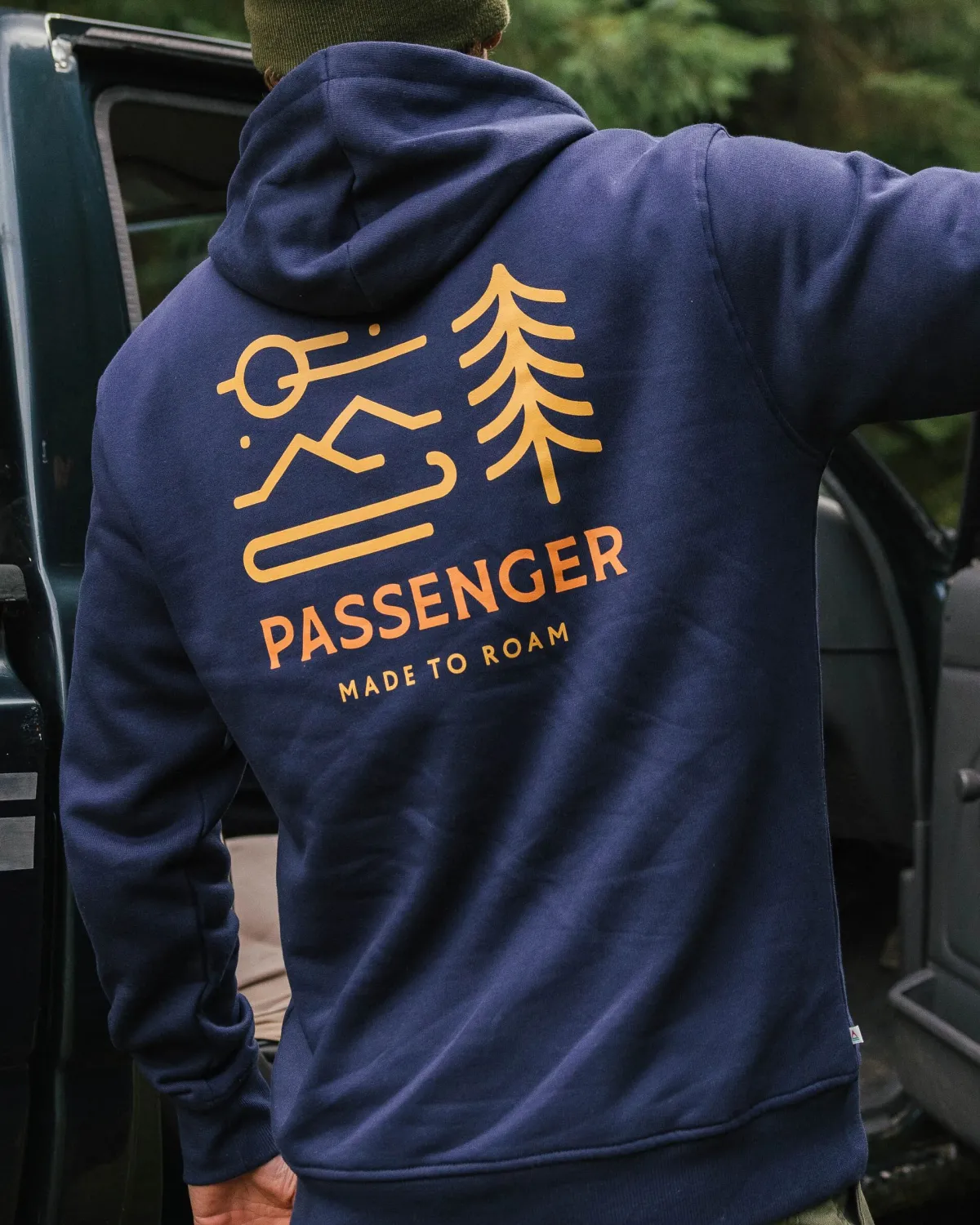 Passenger Phoenix Organic Cotton Hoodie - Deep Navy DeepNavy New