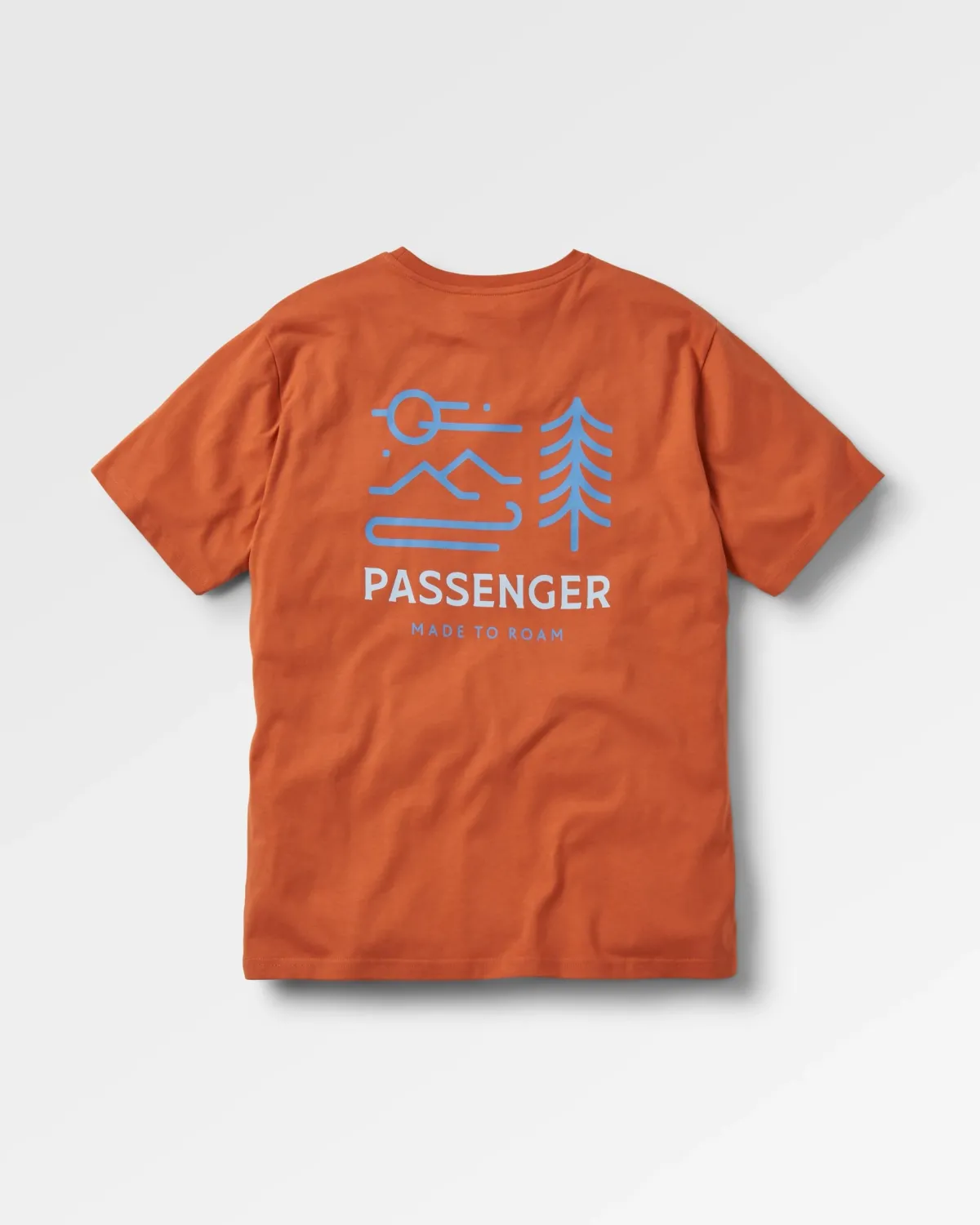 Passenger Phoenix Organic Cotton T-Shirt - Burnt Orange BurntOrange Sale