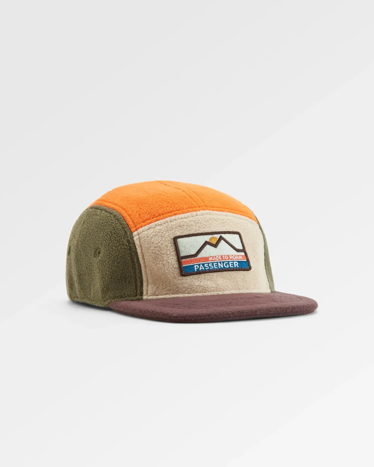 Passenger Pine Recycled Polar Fleece Hat - Sunrise Orange Multi SunriseOrangeMulti Flash Sale